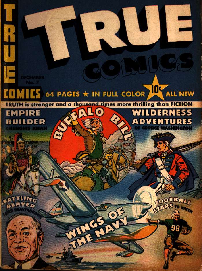 Book Cover For True Comics 7 - Version 1
