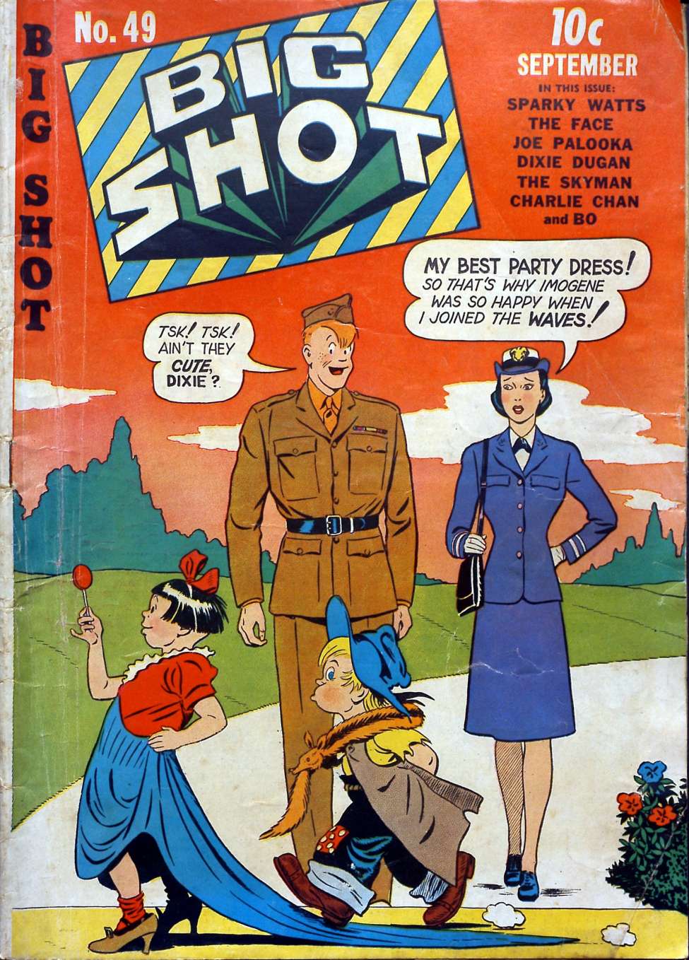 Comic Book Cover For Big Shot 49