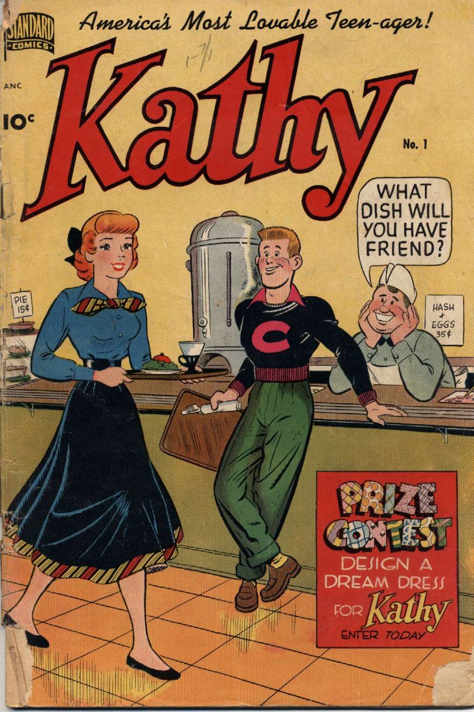 Comic Book Cover For Kathy 1
