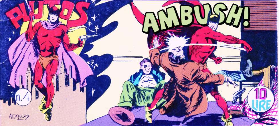 Comic Book Cover For Plutos 4 translated - Ambush