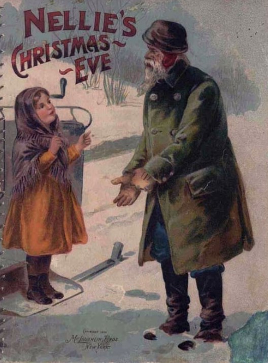 Book Cover For Nellie's Christmas Eve