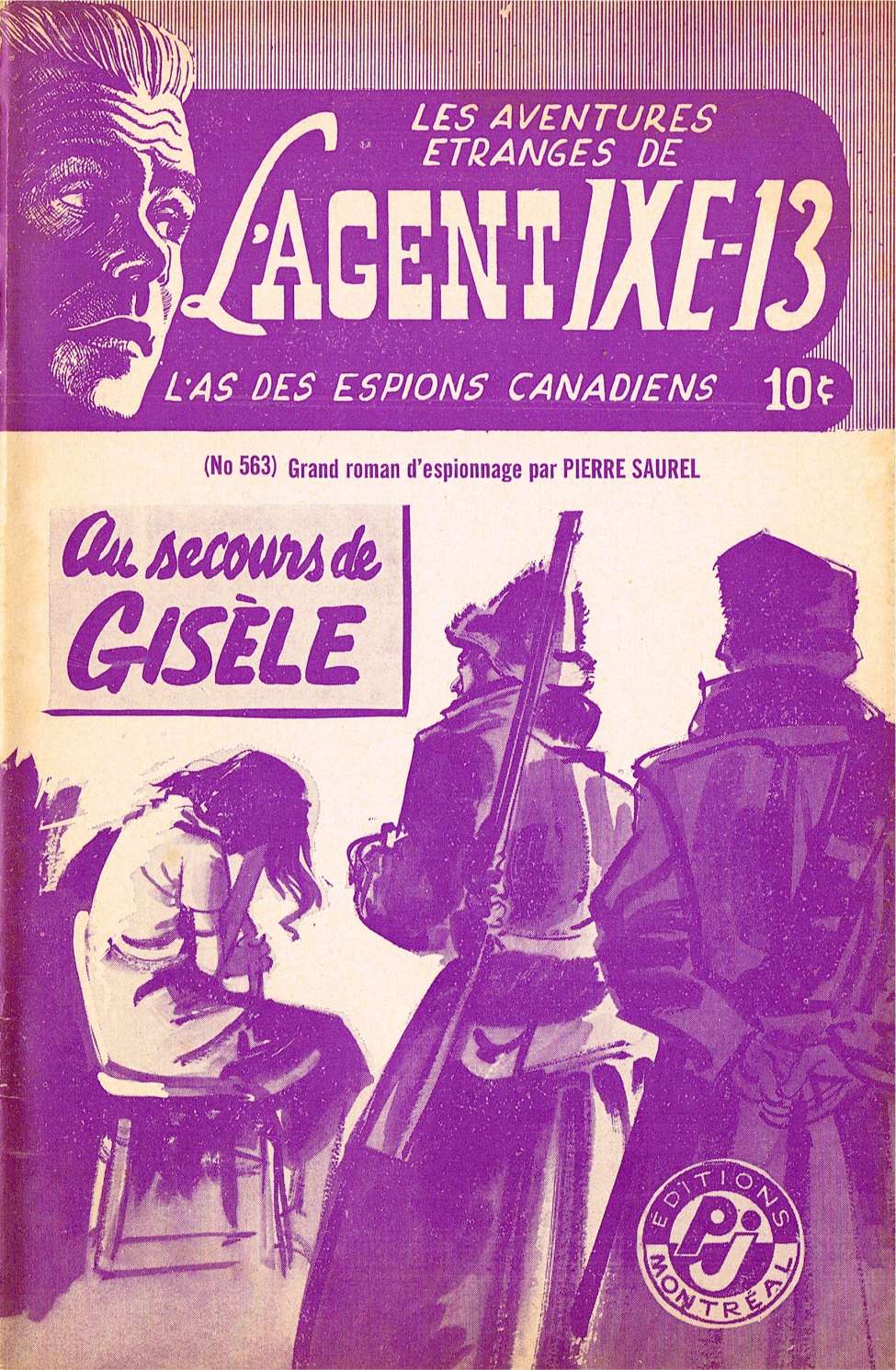 Book Cover For L'Agent IXE-13 v2 563 - Au secours de Gisèle