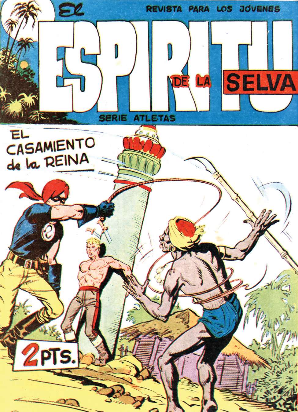 Comic Book Cover For El Espiritu De La Selva 35 - El Casamiento De La Reina