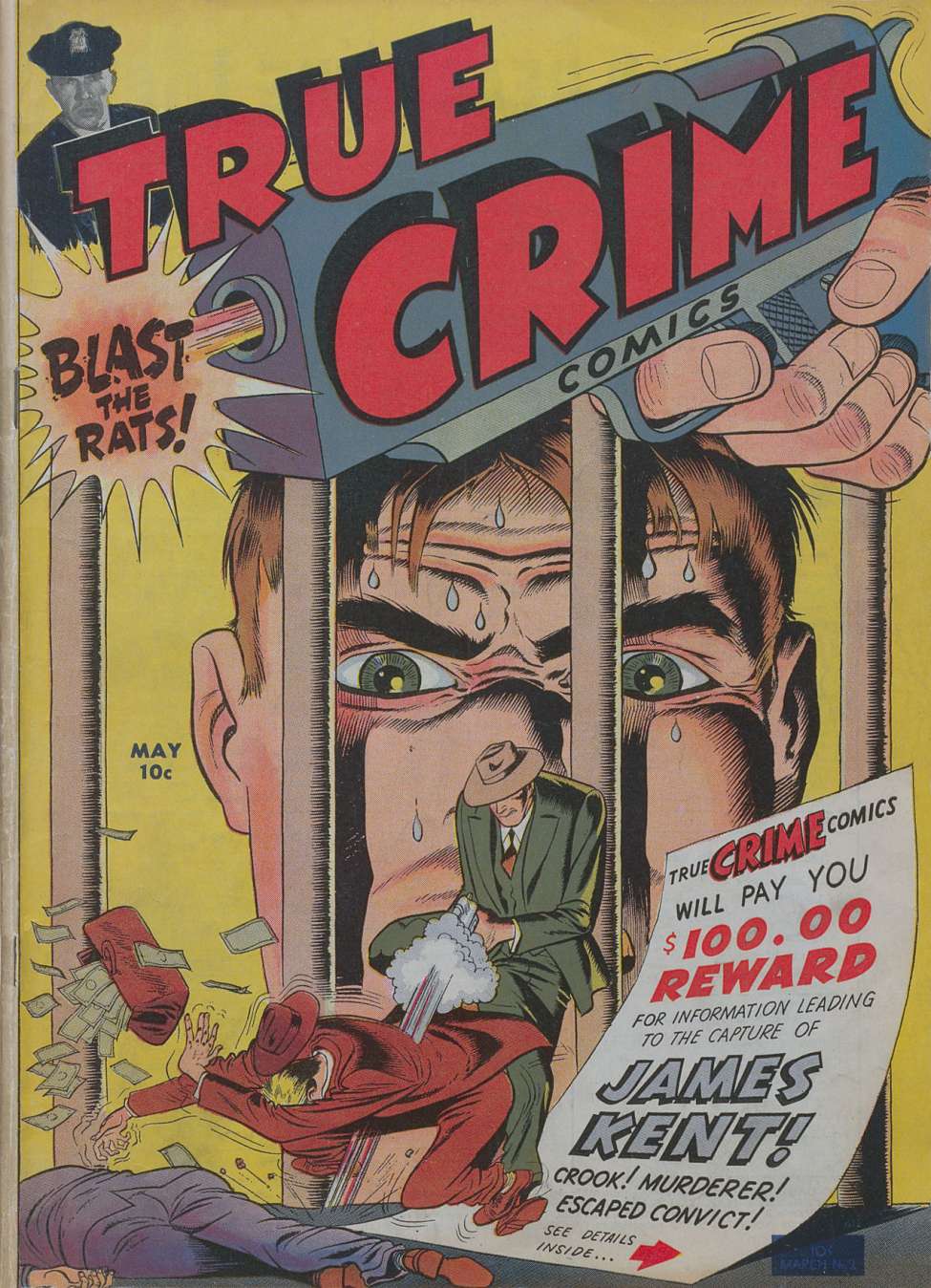 Comic Book Cover For True Crime Comics v1 2 - Version 2