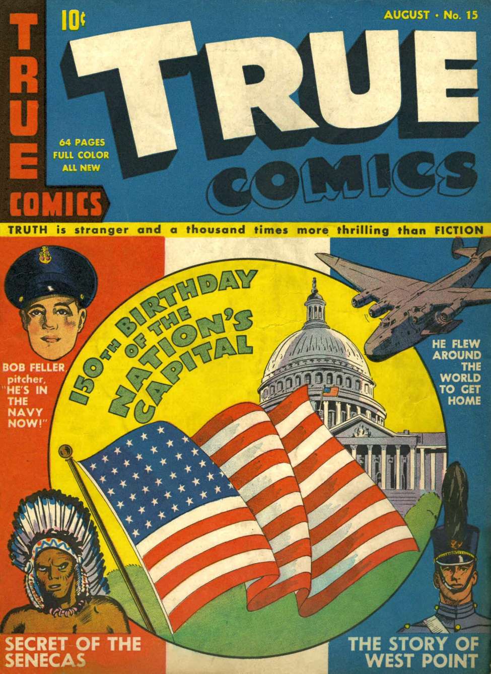 Comic Book Cover For True Comics 15 - Version 1