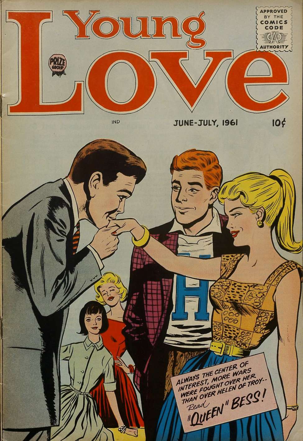 Comic Book Cover For Young Love v5 1