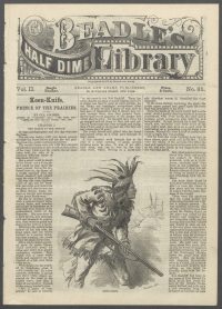 Large Thumbnail For Beadle's Half Dime Library 31 - Keen-Knife, Prince of the Prairies