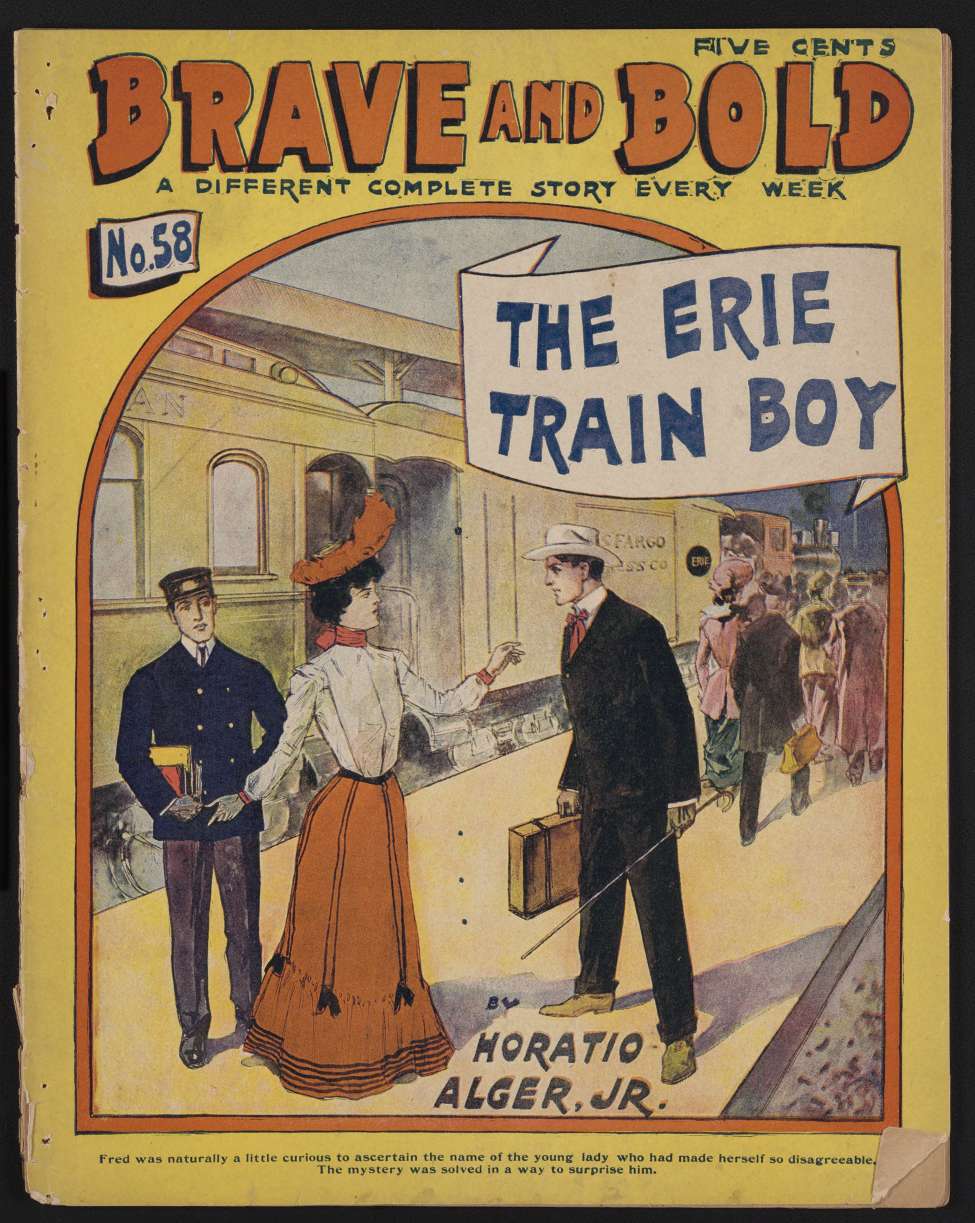 Book Cover For Brave and Bold 58 - The Erie Train Boy