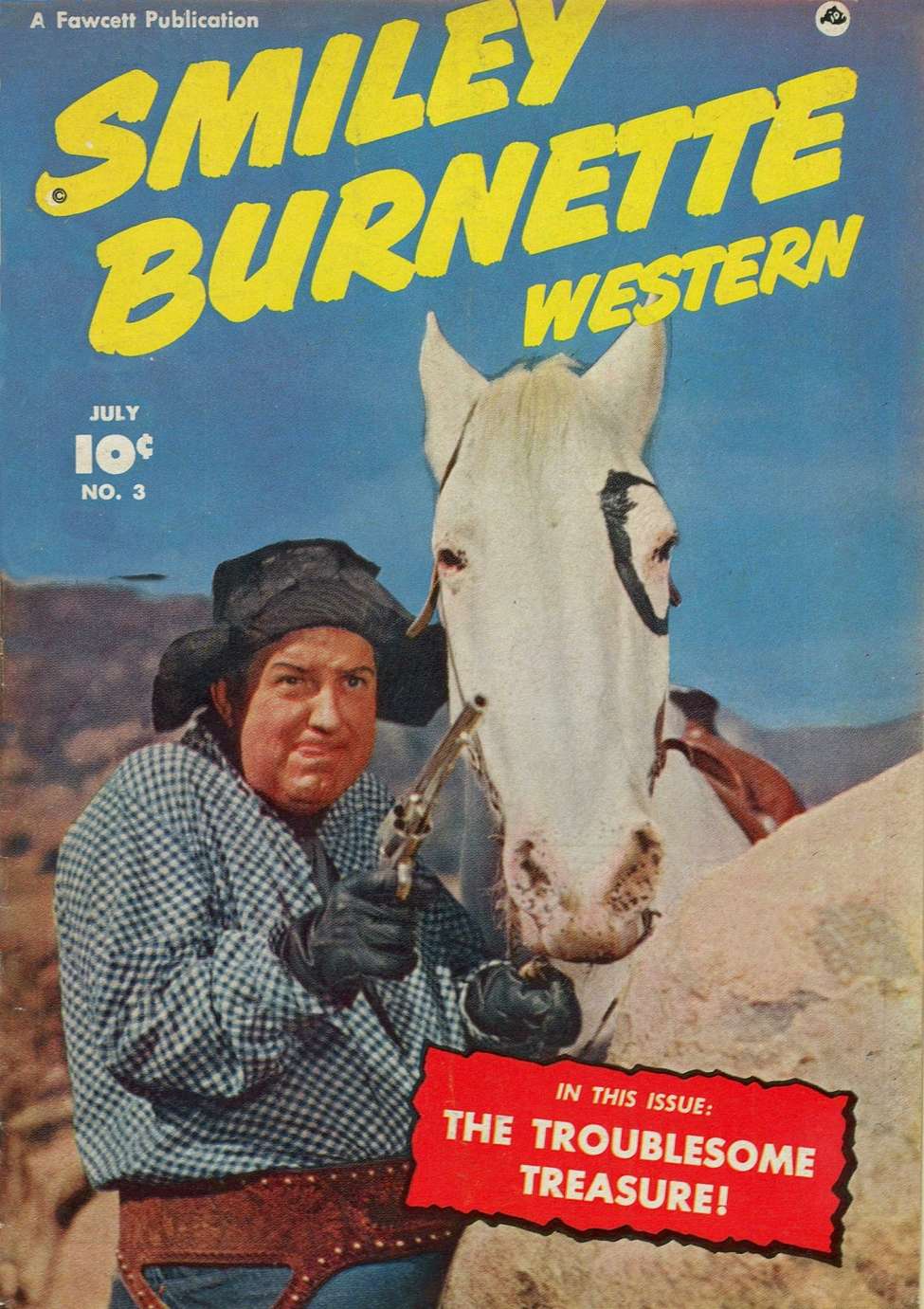 Book Cover For Smiley Burnette Western 3