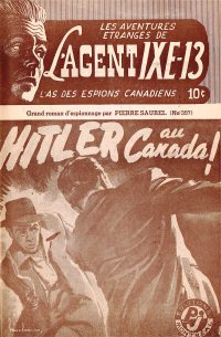 Large Thumbnail For L'Agent IXE-13 v2 397 - Hitler au Canada