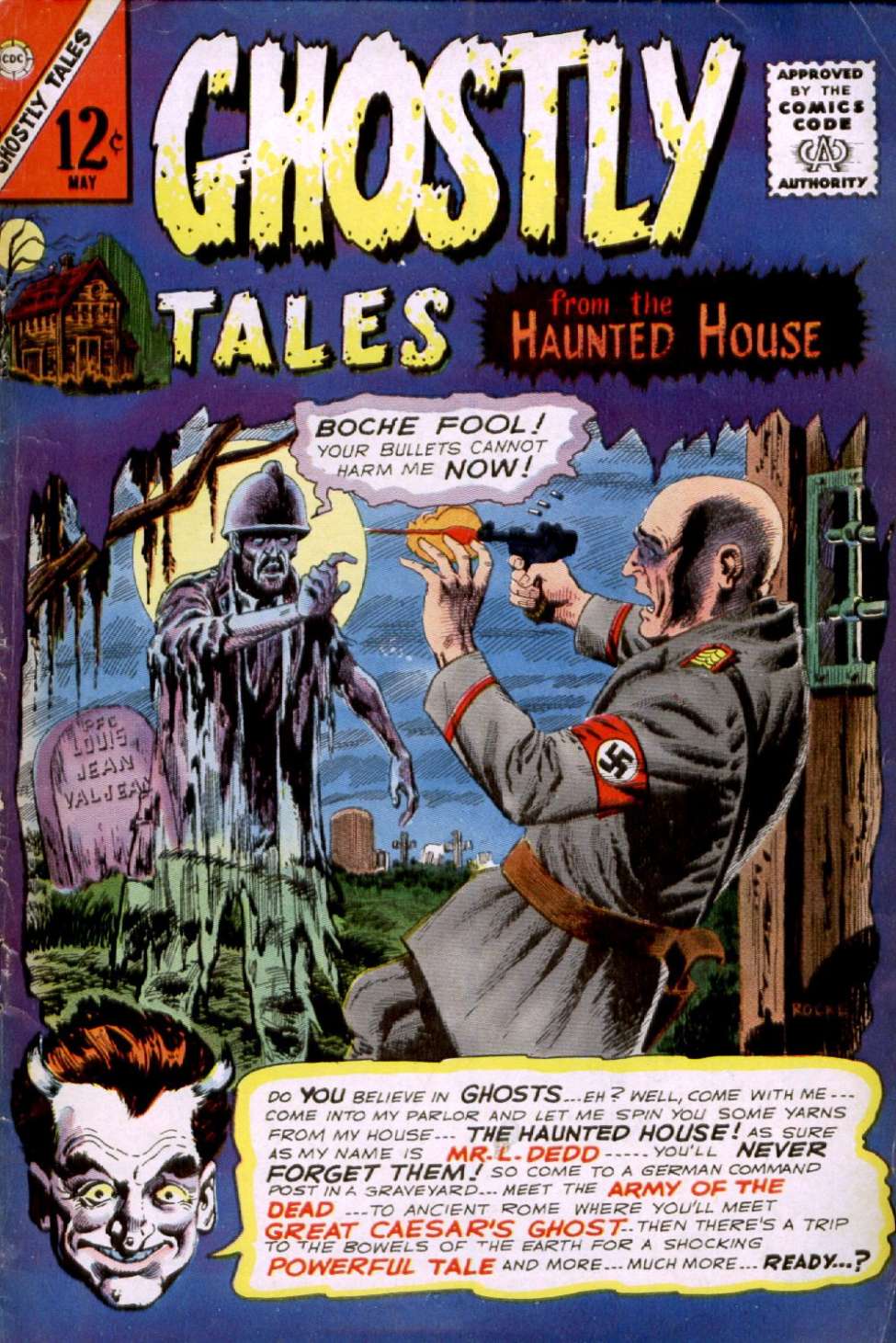 Book Cover For Ghostly Tales 55