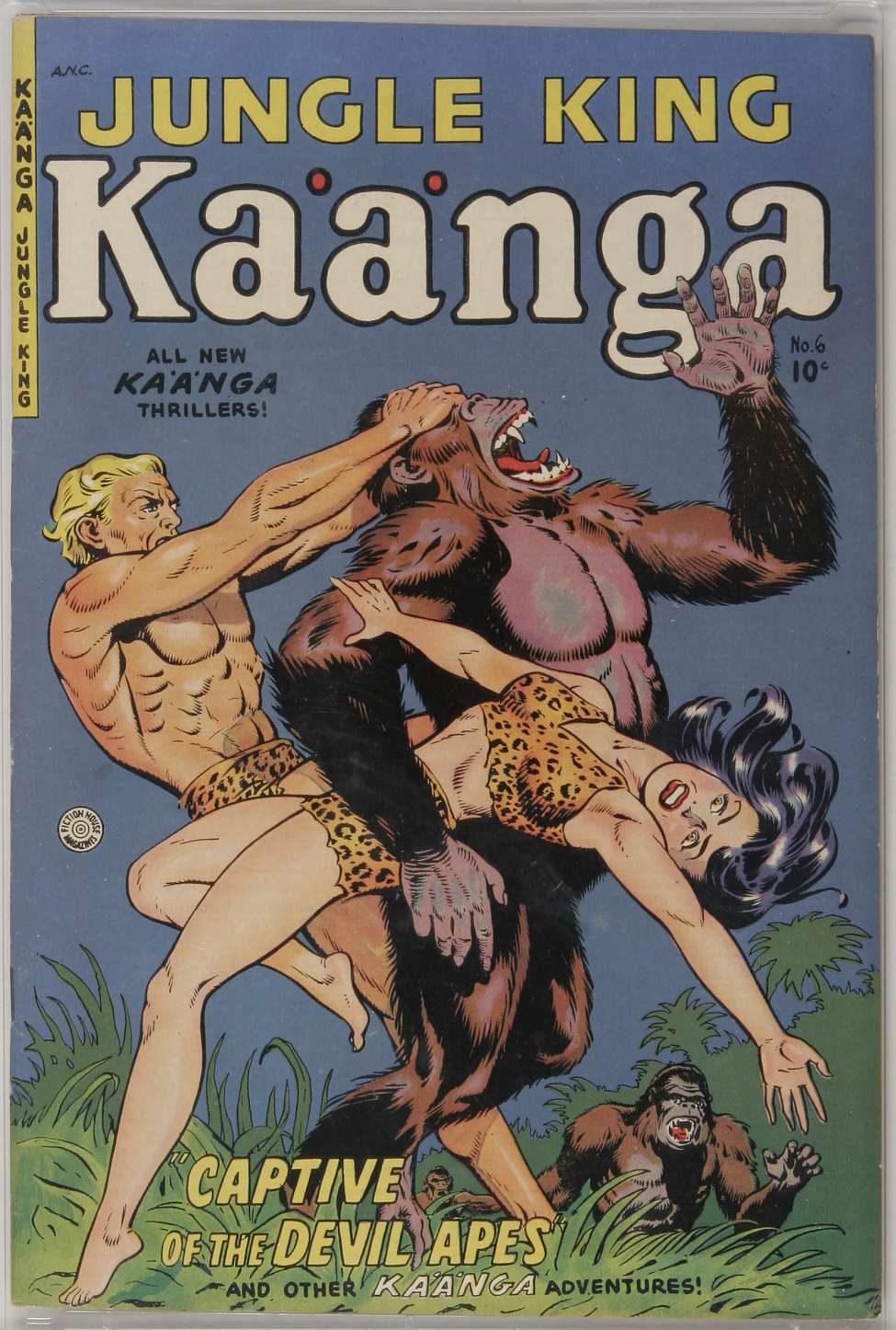 Comic Book Cover For Kaänga Comics 6