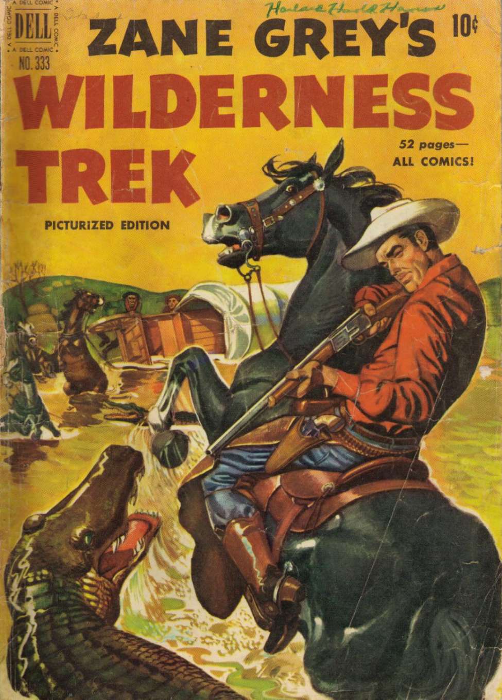 Comic Book Cover For 0333 - Zane Grey's Wilderness Trek