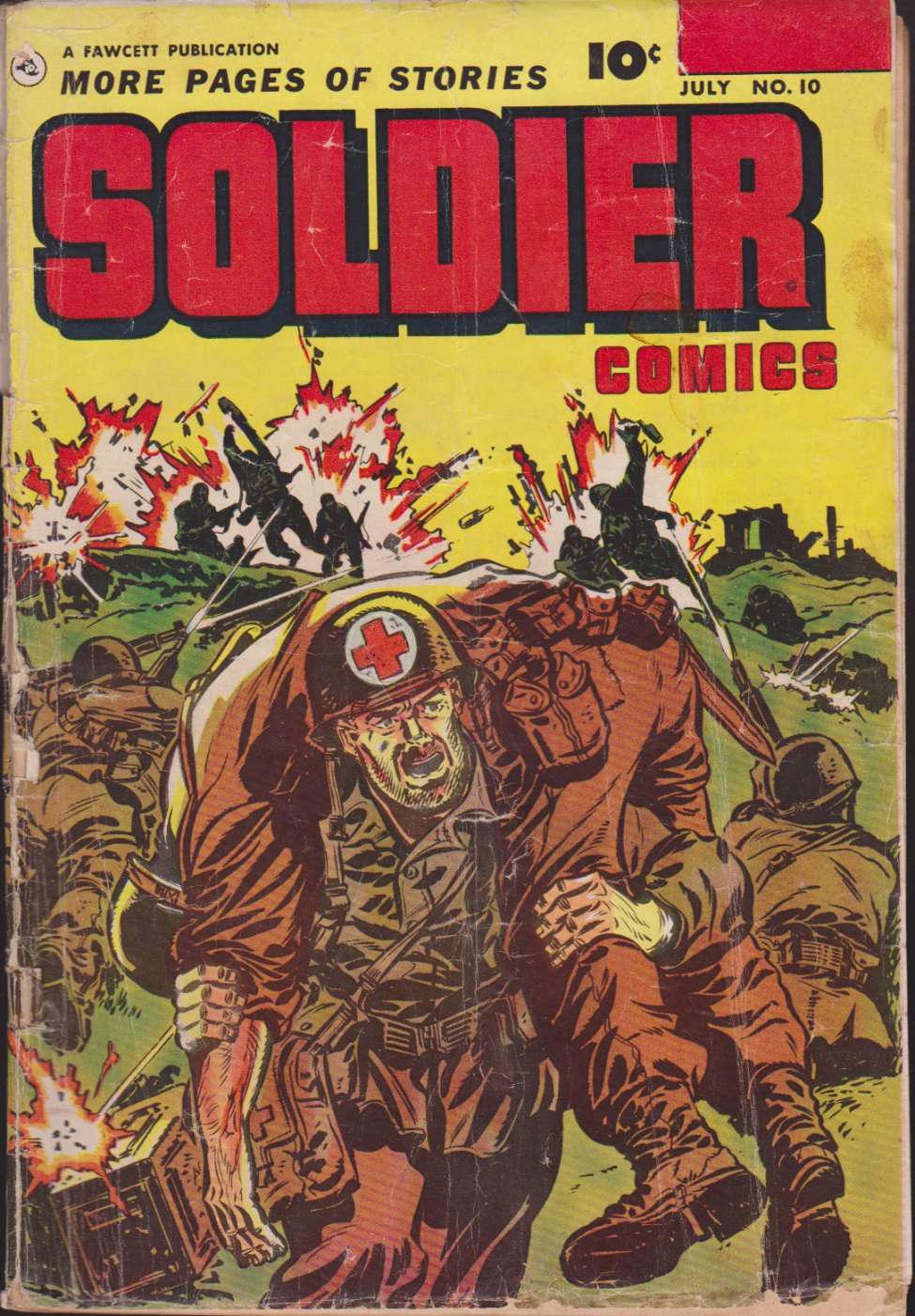 Book Cover For Soldier Comics 10