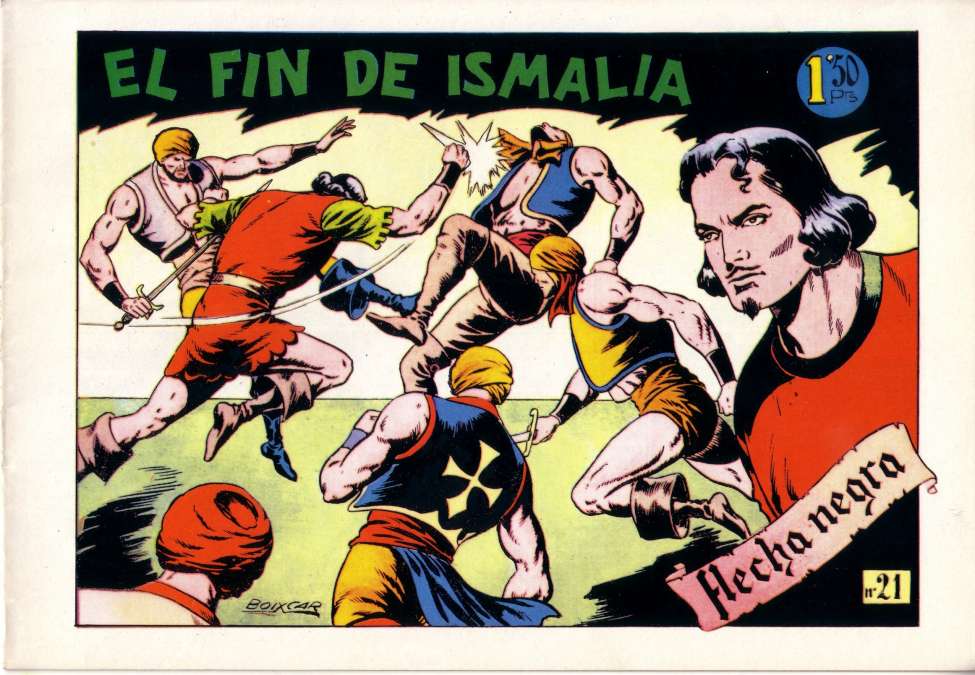 Comic Book Cover For Flecha Negra 21 - El Fin De Ismalia