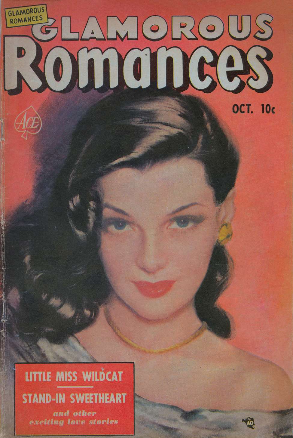 Comic Book Cover For Glamorous Romances 54