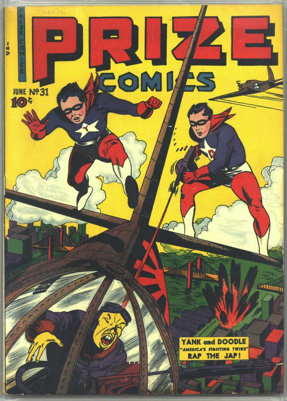 Comic Book Cover For Prize Comics 31 - Version 1