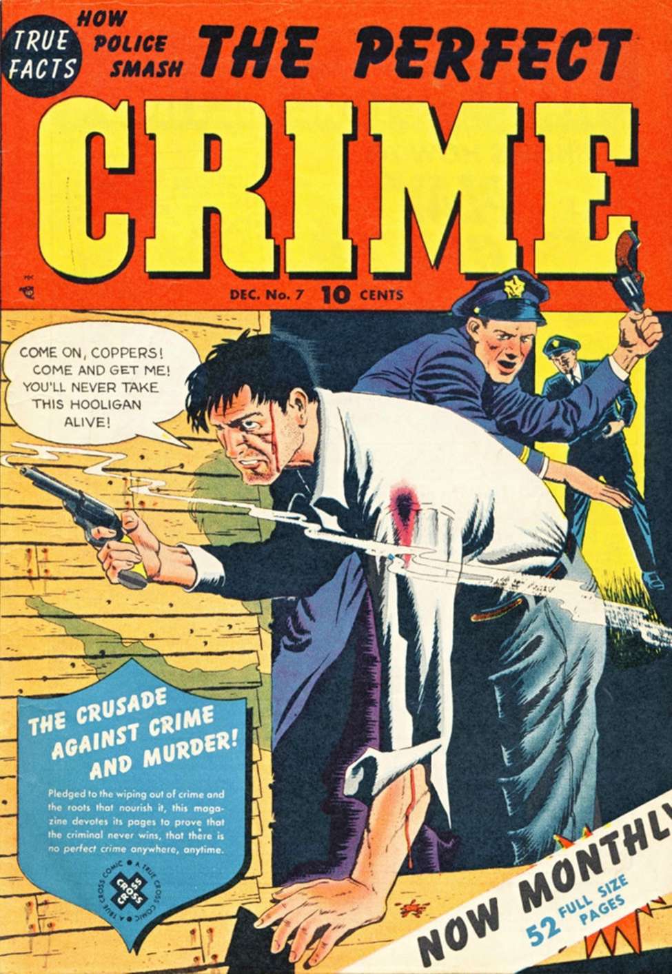 Comic Book Cover For The Perfect Crime 7