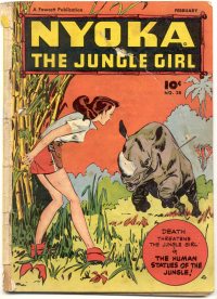 Large Thumbnail For Nyoka the Jungle Girl 28 - Version 1