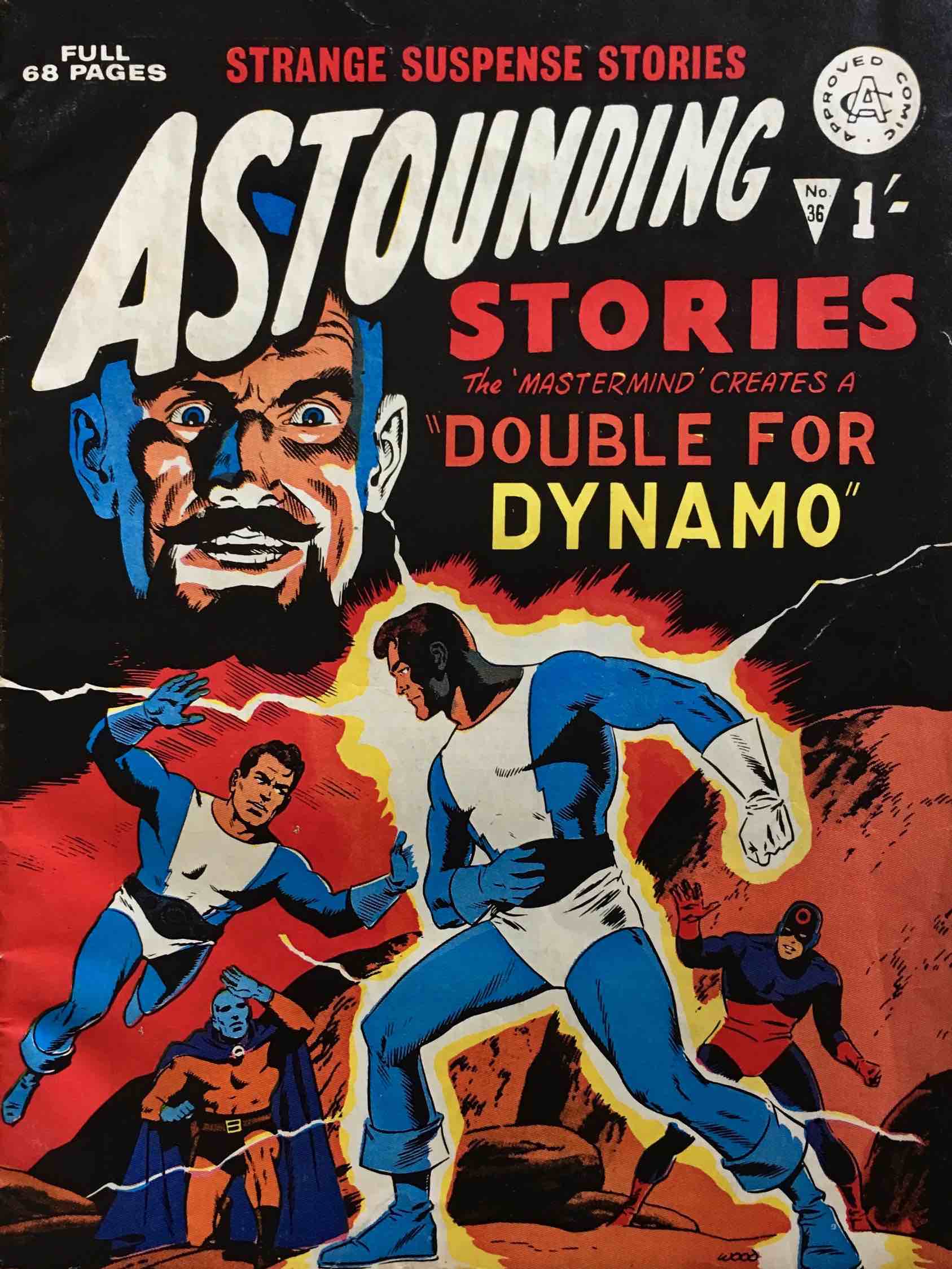 Book Cover For Astounding Stories 36