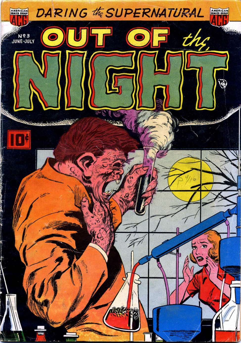 Book Cover For Out of the Night 3