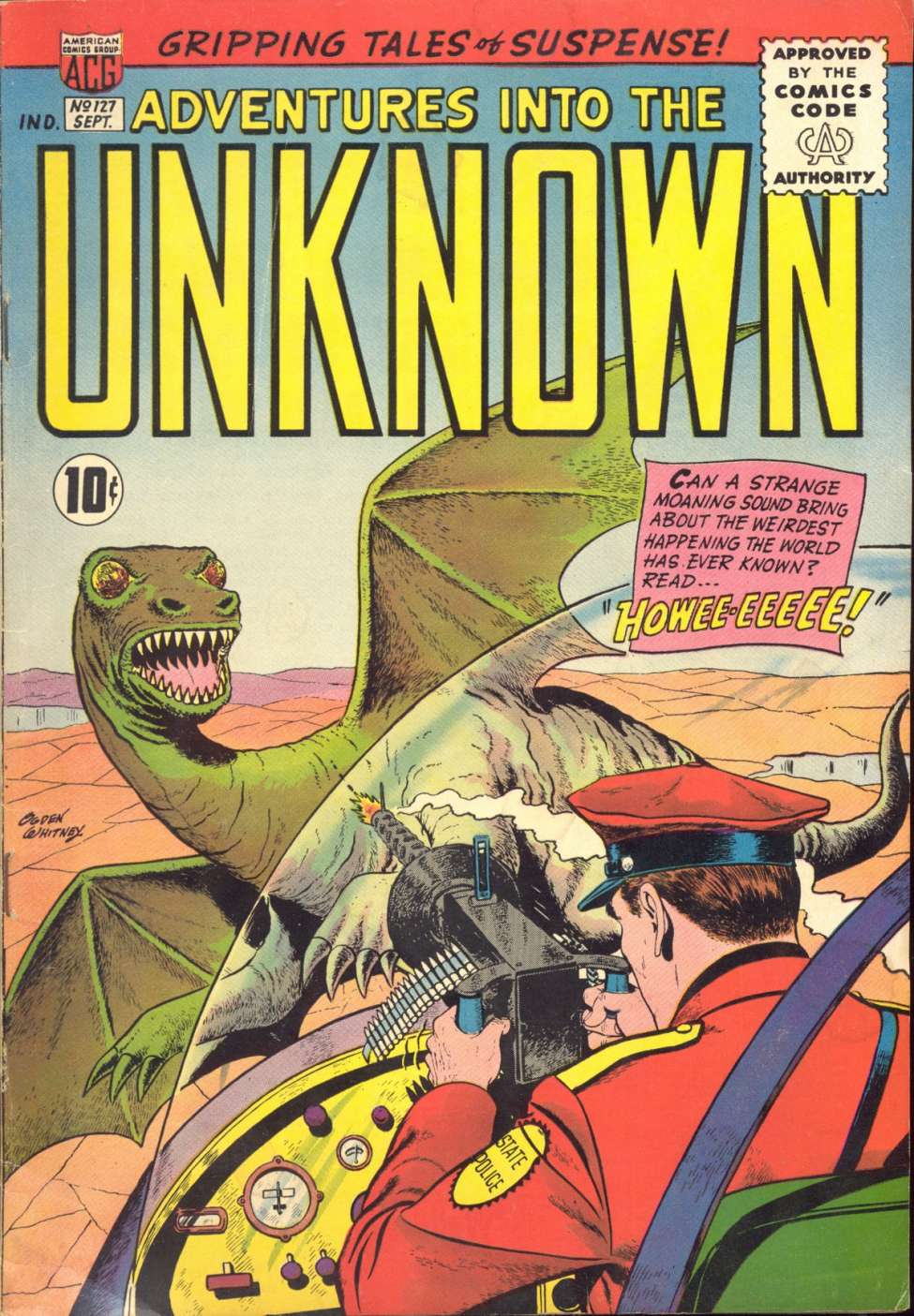Book Cover For Adventures into the Unknown 127