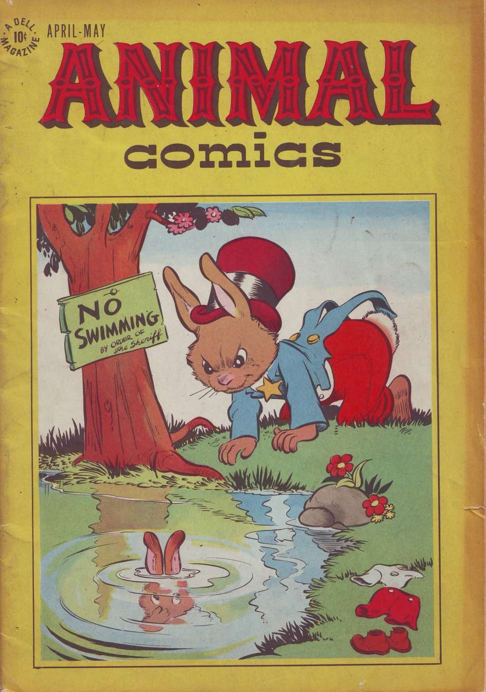 Comic Book Cover For Animal Comics 20