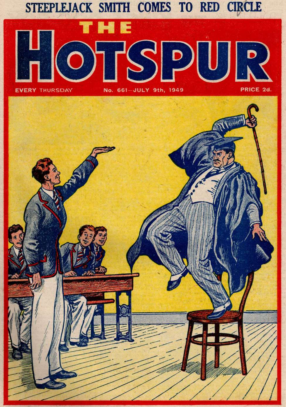 Comic Book Cover For The Hotspur 661