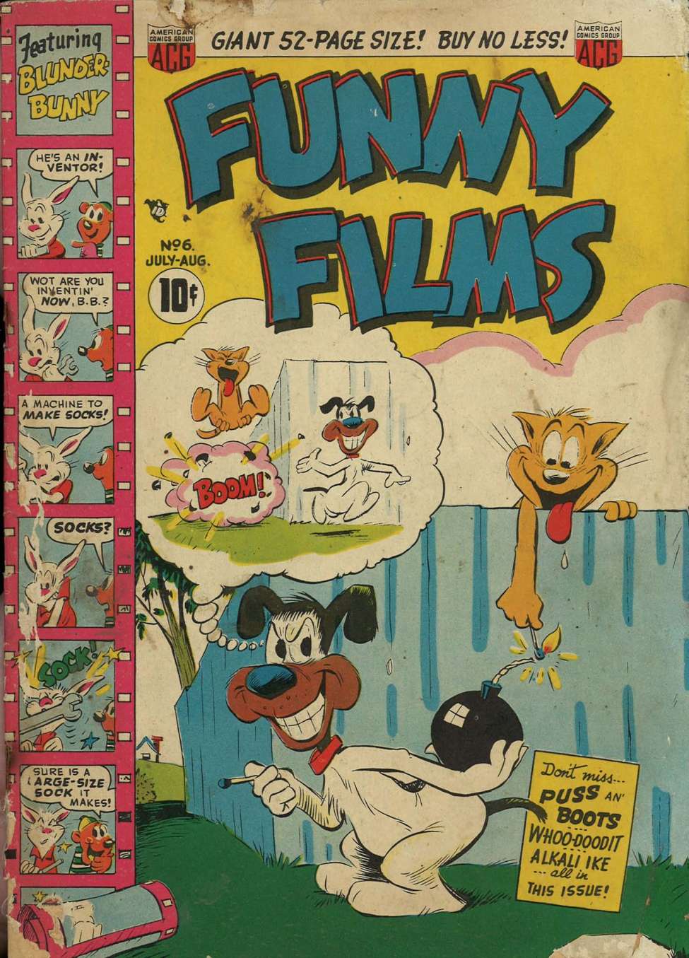 Comic Book Cover For Funny Films 6