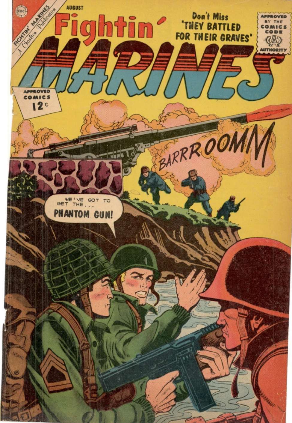 Comic Book Cover For Fightin' Marines 48