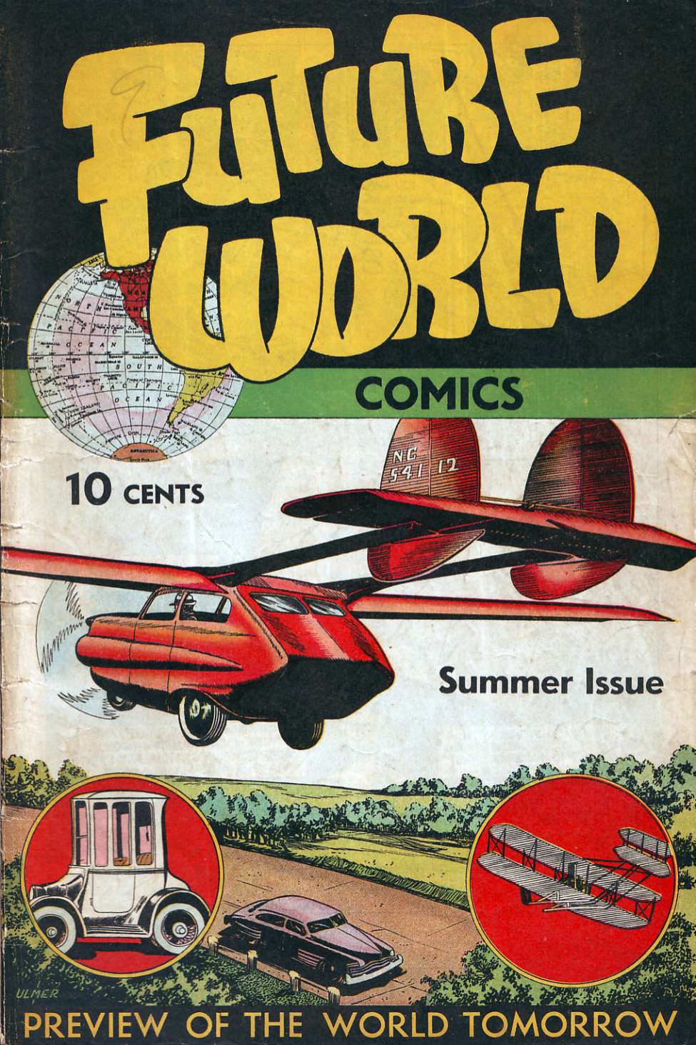 Comic Book Cover For Future World Comics 1