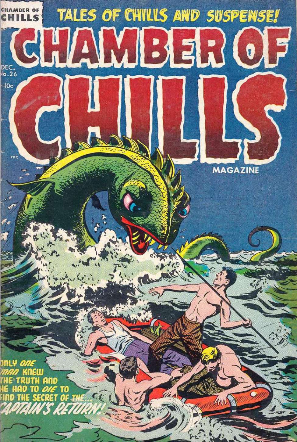 Comic Book Cover For Chamber of Chills 26