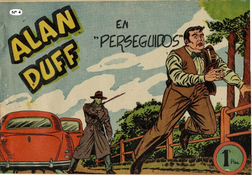 Comic Book Cover For Alan Duff 4 Perseguidos