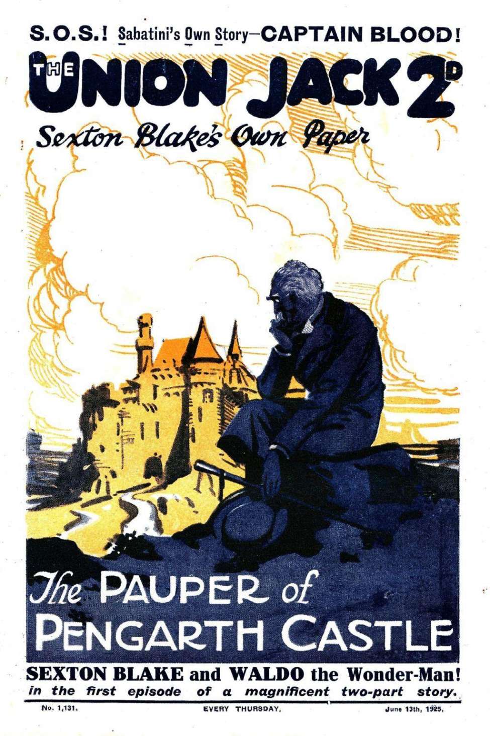 Comic Book Cover For Union Jack 1131 - The Pauper of Pengarth Castle