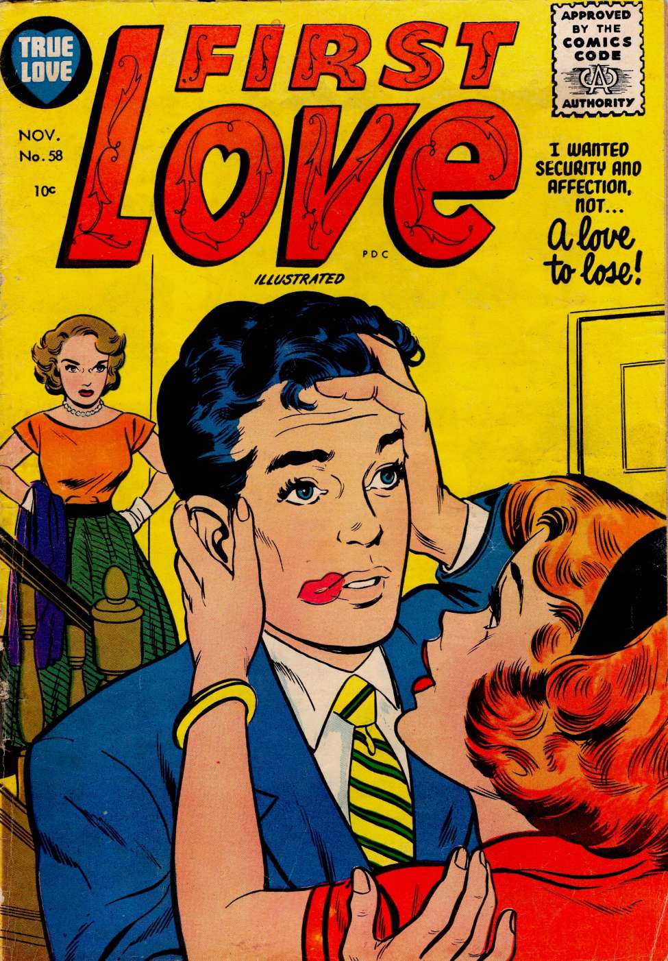 Comic Book Cover For First Love Illustrated 58 - Version 2