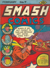 Large Thumbnail For Smash Comics 7 (alt) - Version 3
