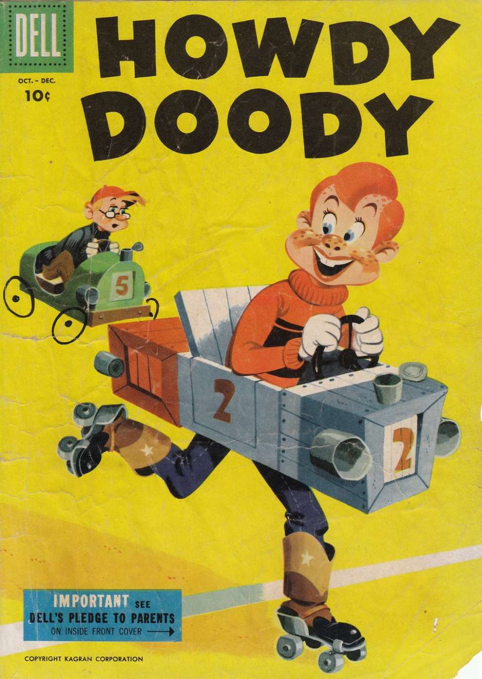 Comic Book Cover For Howdy Doody 35