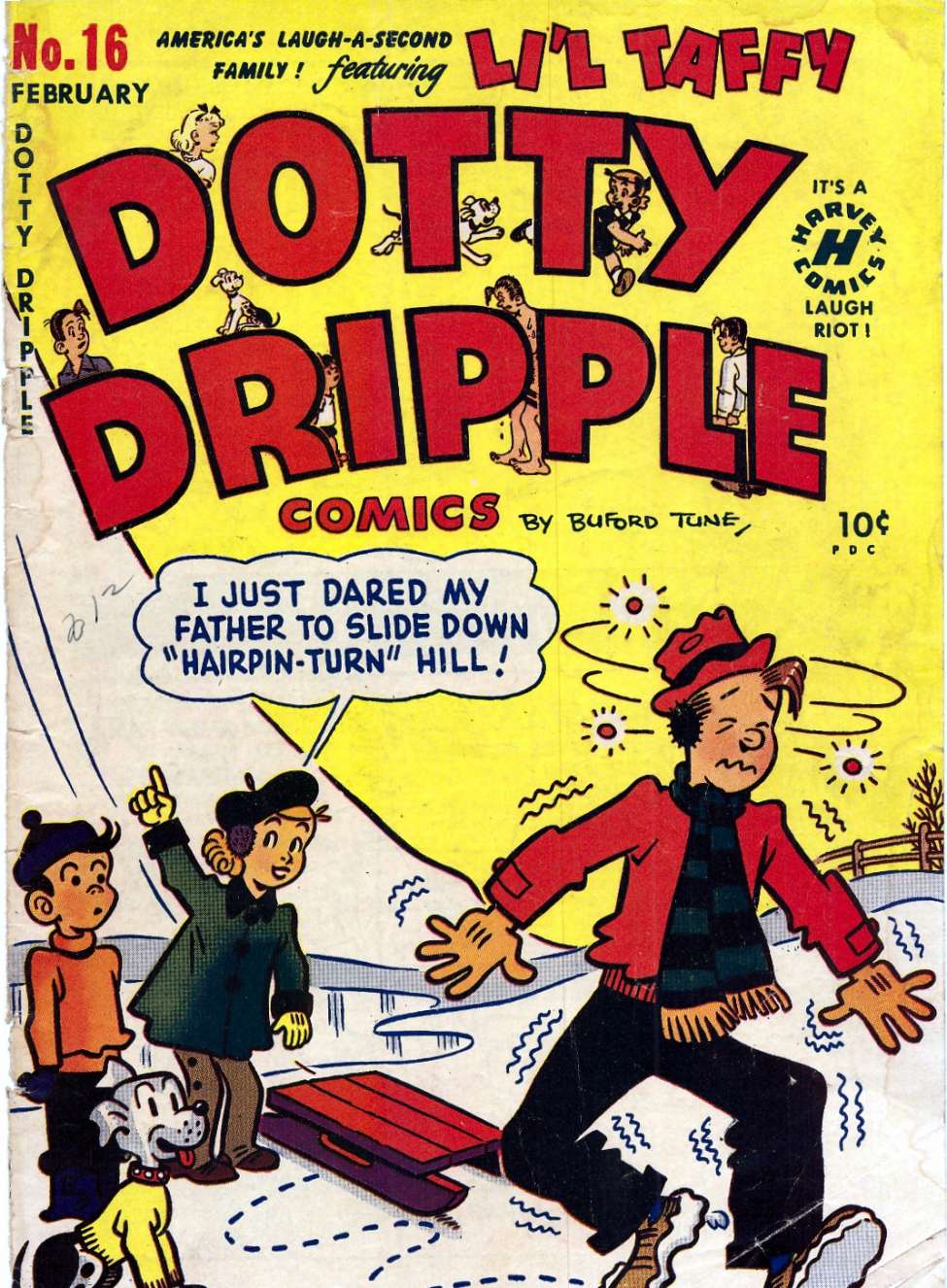 Book Cover For Dotty Dripple Comics 16