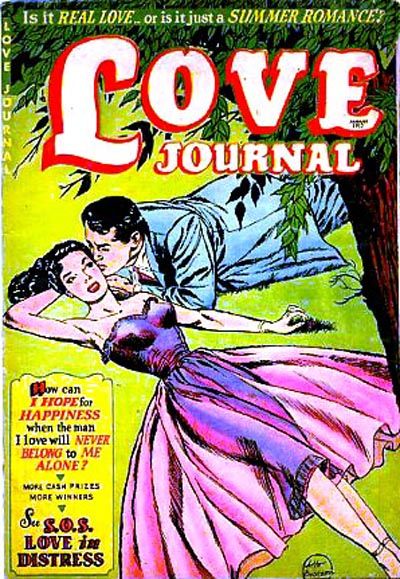 Comic Book Cover For Love Journal 15