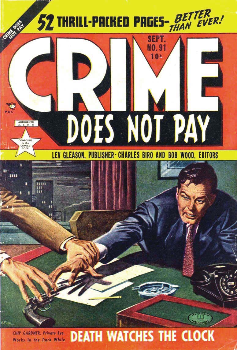 Book Cover For Crime Does Not Pay 91