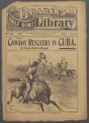 Cover For Beadle's Half Dime Library 1027 - The Cowboy Rescuers in Cuba