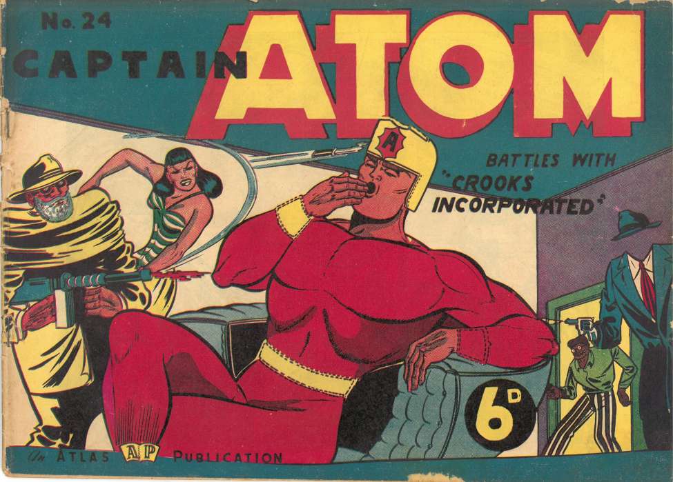 Book Cover For Captain Atom 24