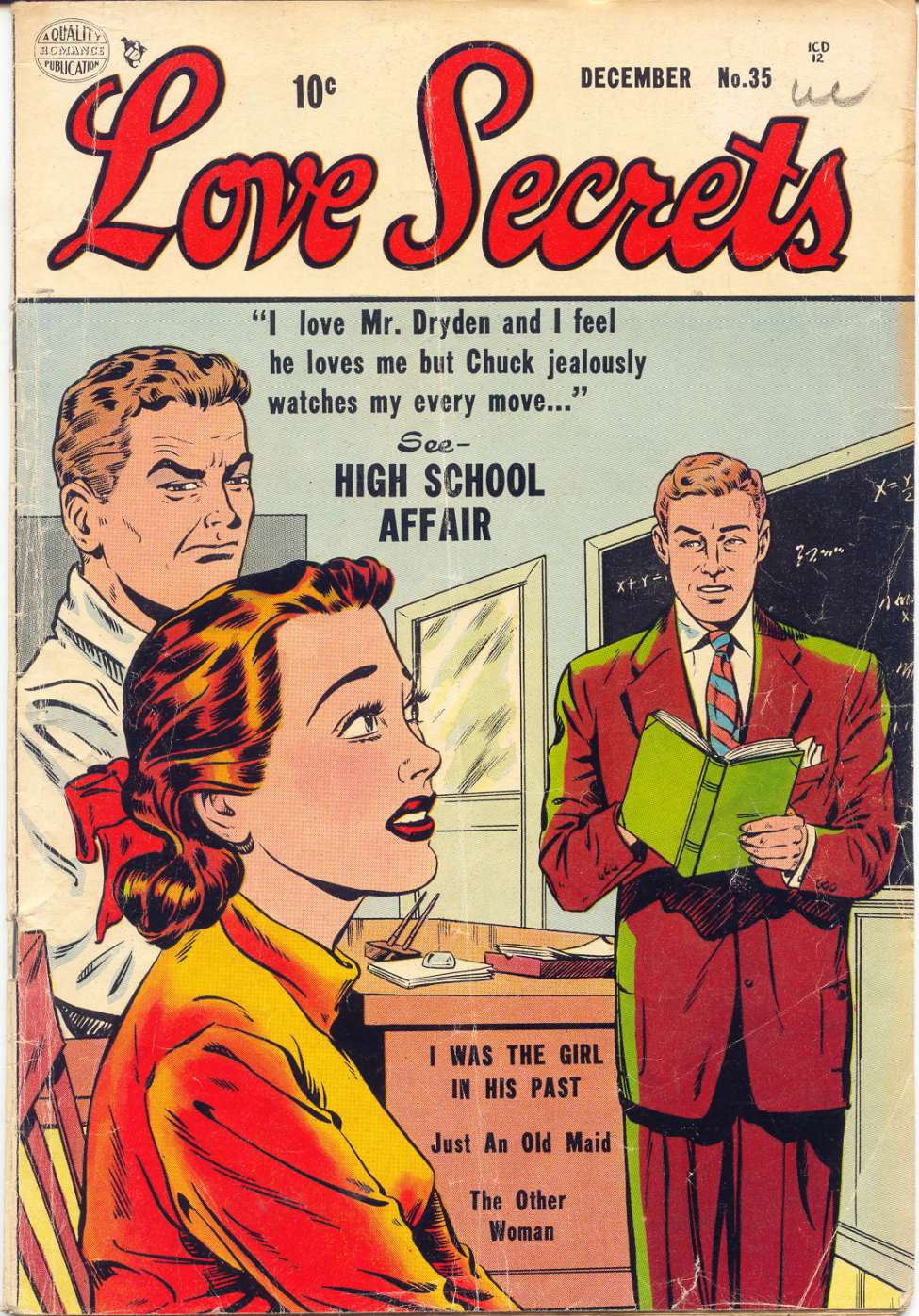 Comic Book Cover For Love Secrets 35
