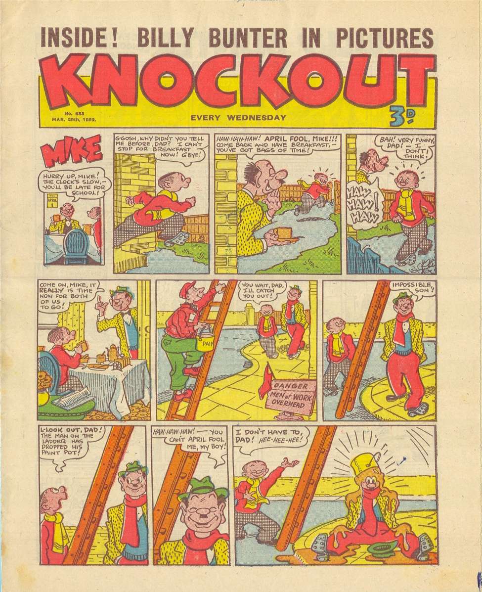 Comic Book Cover For Knockout 683