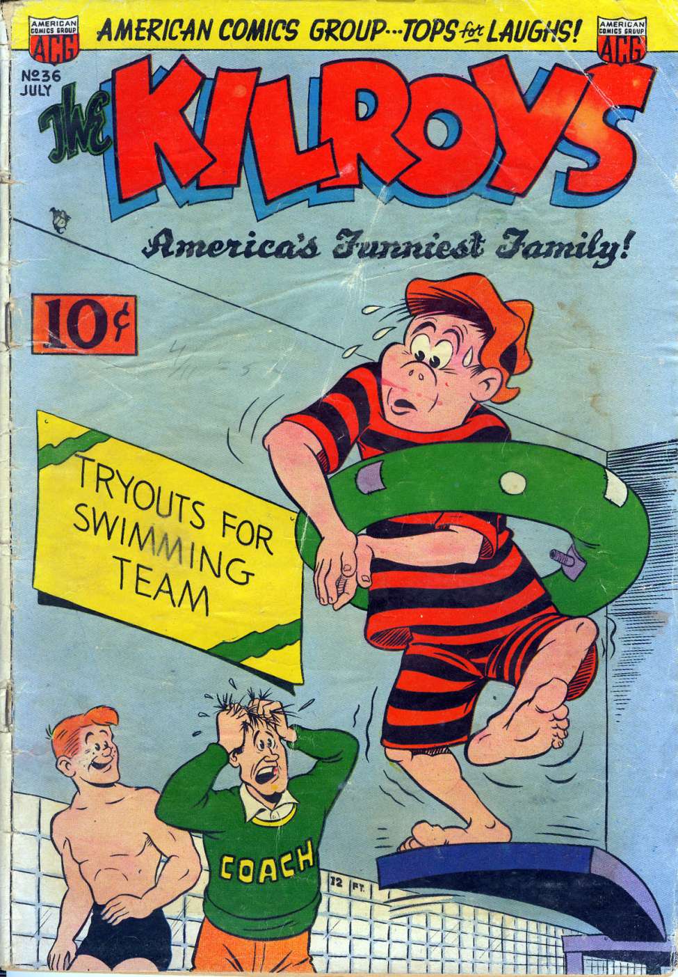 Comic Book Cover For The Kilroys 36