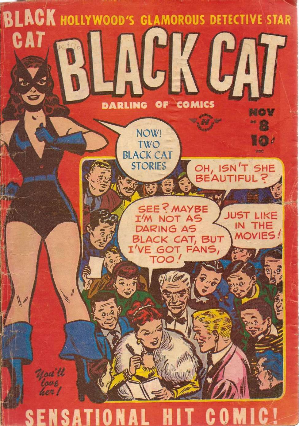 Comic Book Cover For Black Cat 8