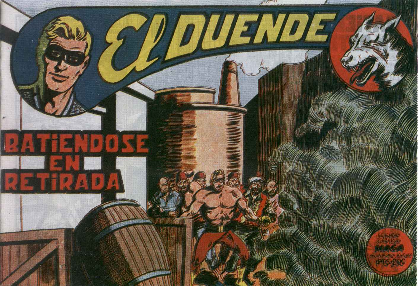 Comic Book Cover For El Duende 24 - Batiéndose en retirada