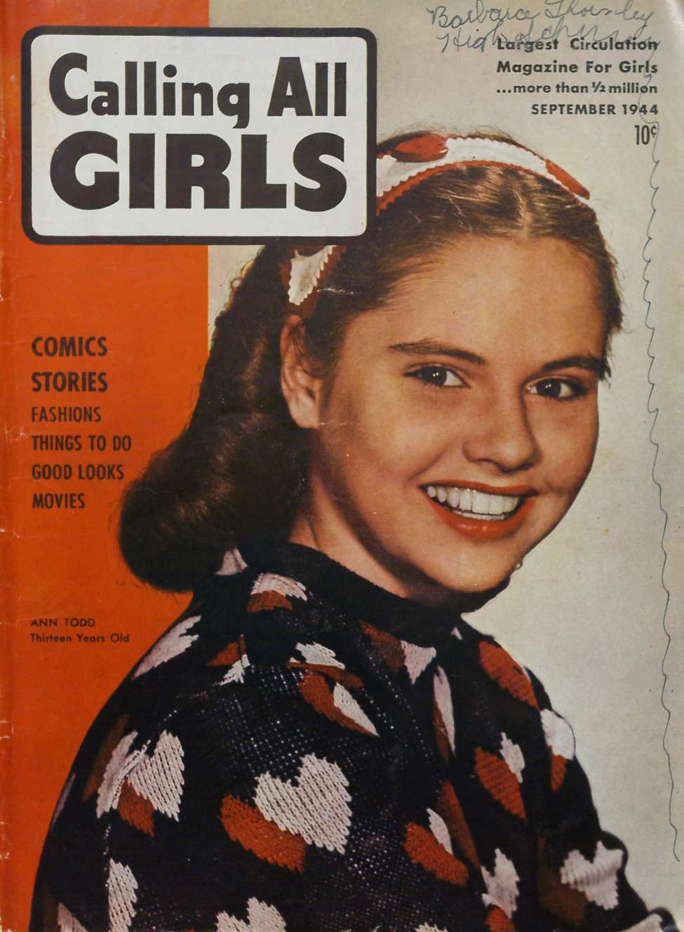 Comic Book Cover For Calling All Girls 32