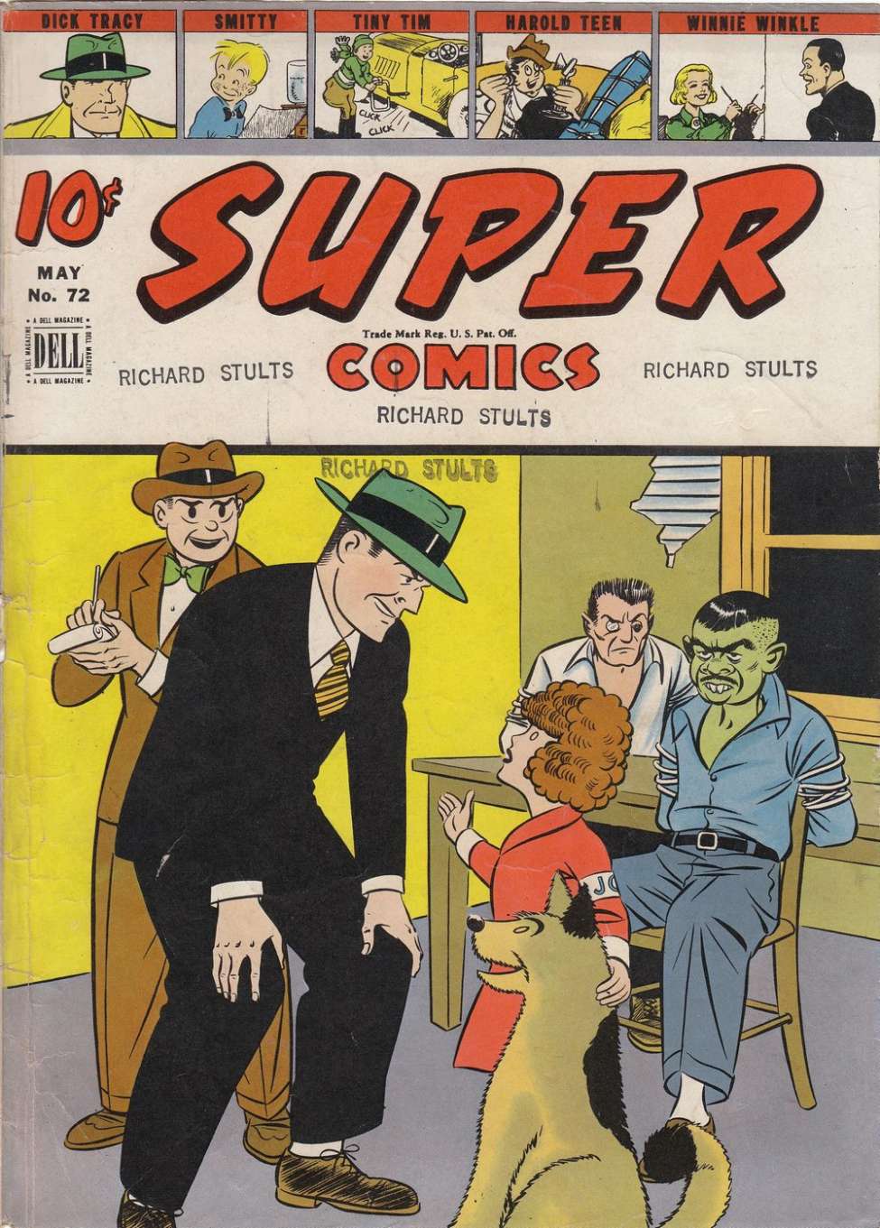 Book Cover For Super Comics 72