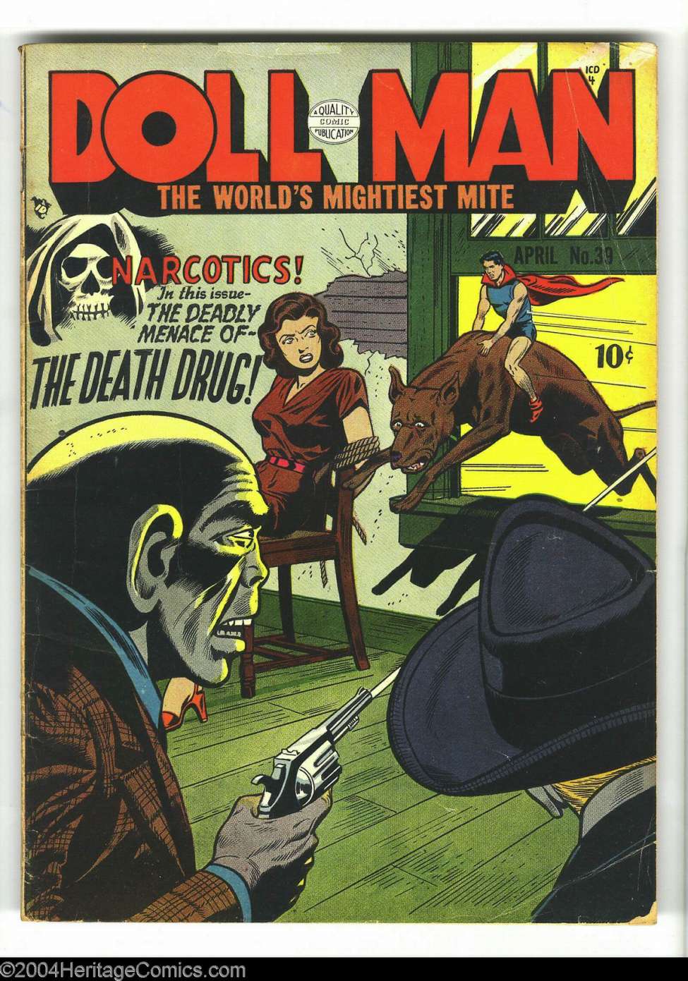 Book Cover For Doll Man 39